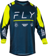 F 16 Jersey Navy/Hi Vis/White Sm