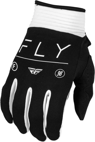 FLY RACING Women's F 16 Gloves Black/White XL - Performance Riding Gear