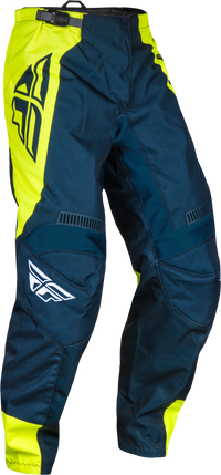 FLY RACING F 16 Pants in Navy/Hi Vis/White - Part Number 377-93234, Size 34