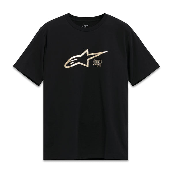 Alpinestars 1244-72220-10-S Golden Csf Short Sleeve Tee in Black for Men