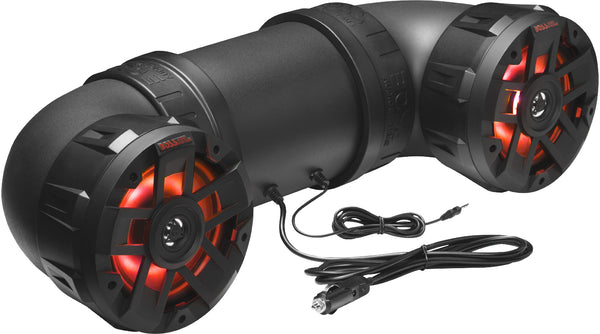 BOSS AUDIO ATV65BRGB 6.5" Bluetooth ATV Tube Speaker - Weatherproof & High Performance