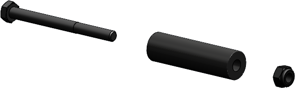 KFI RK-POM-HS Replacement SE Roller Kit Horizontal Standard