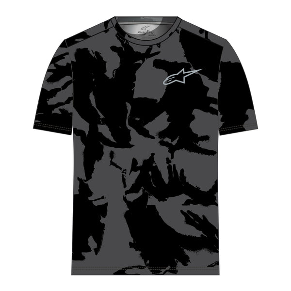 Alpinestars Performance Short Sleeve Tee - Black/Camo - Part #1214-70020-160-L