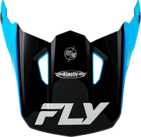 Kinetic Rally Helmet Visor Blue/Black/White Xl/2x