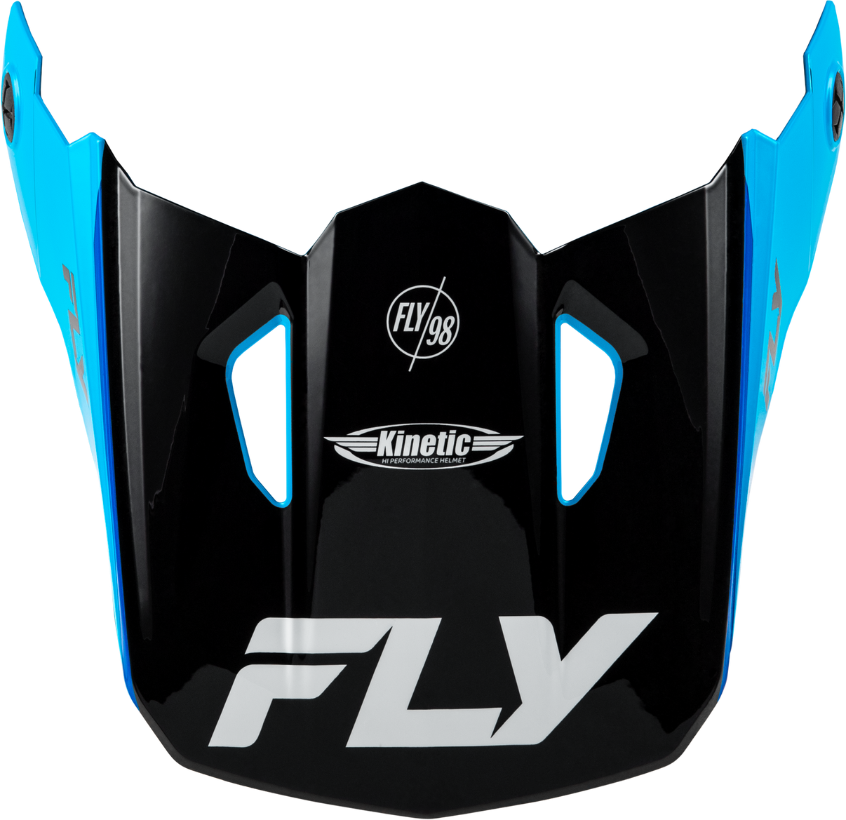 Kinetic Rally Helmet Visor Blue/Black/White Md/Lg