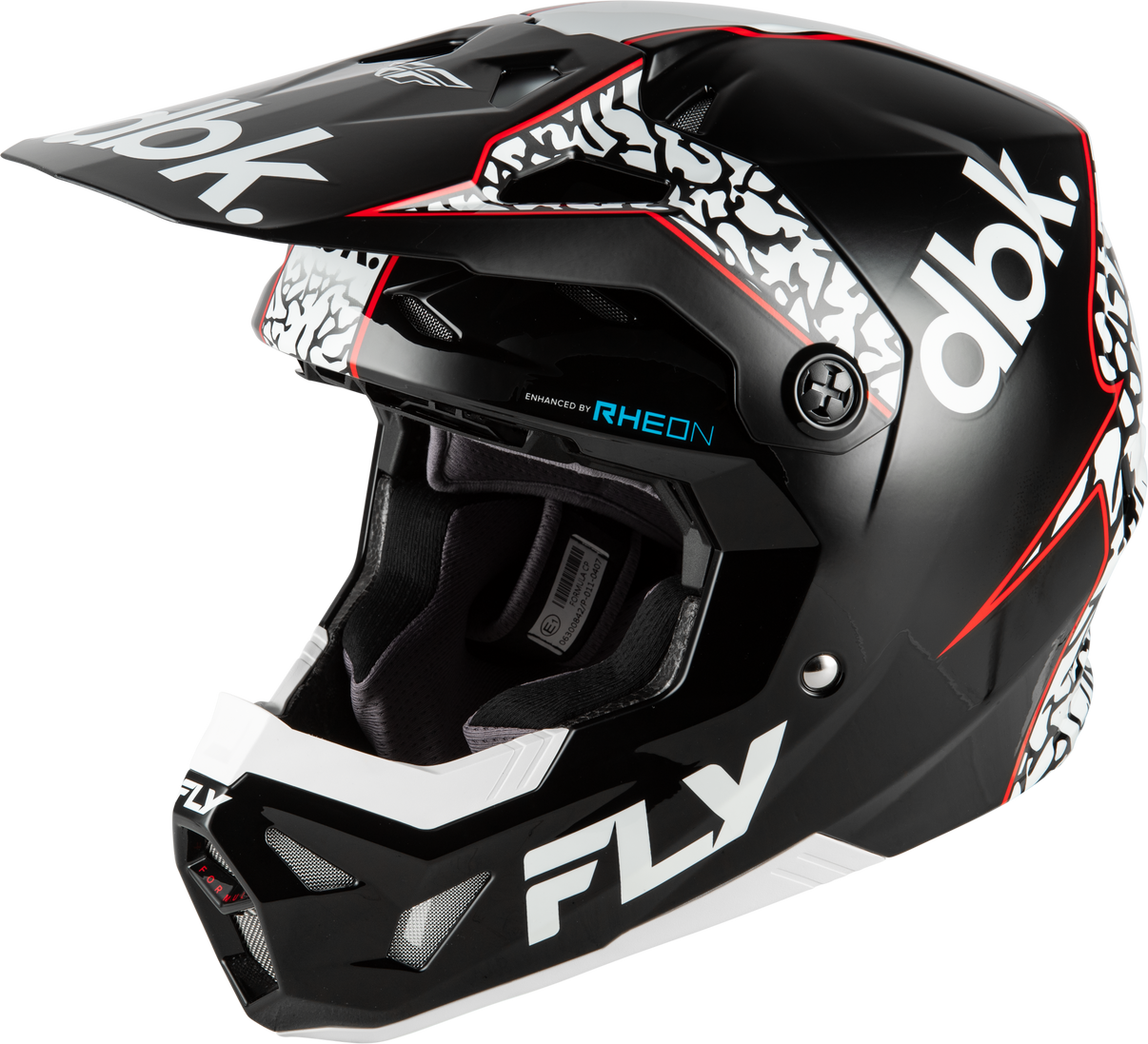 Formula Cp Dbk Helmet Black/White/Red Sm