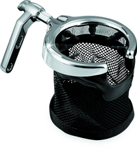 Kuryakyn Mesh Basket Universal Drink Holder Perch  Mount Chrome