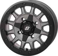 Adapt Dd Wheel 14x7 5+2 4/137 & 4/156 Matte Gnmtl Grey