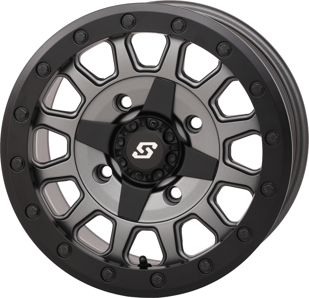 Adapt Dd Wheel 14x7 6+1 4/137 & 4/156 Matte Gnmtl Grey