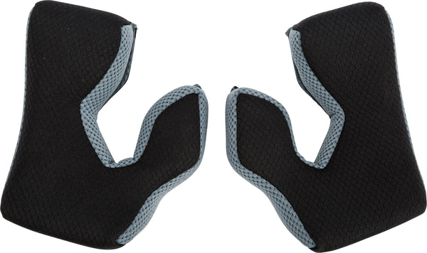 FLY RACING Formula Cheek Pad Black/Cool Grey Large 35mm