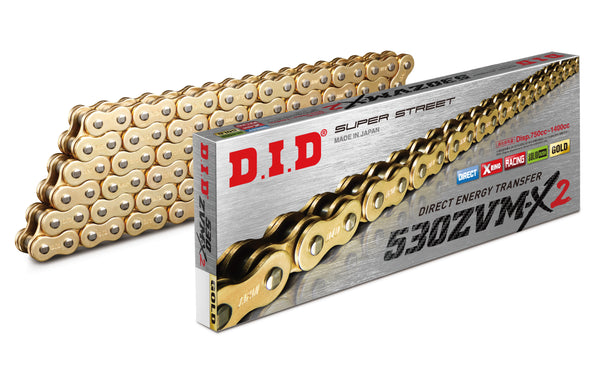 D.I.D 530ZVMX2G160 Chain - High Performance Motorcycle Chain