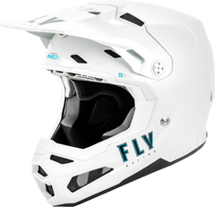 FLY RACING Formula S Carbon Solid Helmet - Part Number 73-4494S - White Small