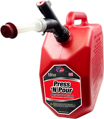 VP Racing 3839 Press 'N Pour Gas Can 5.5 Gallon - Safe and Efficient Refueling