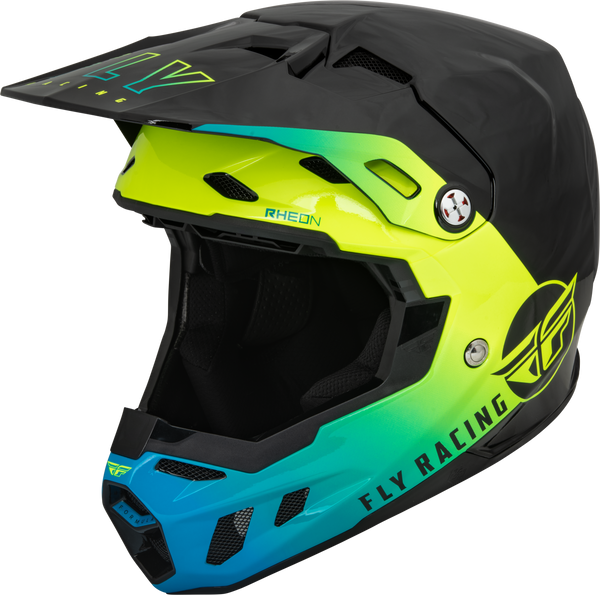 Formula Cc Centrum Helmet Black/Blue/Hi Vis Xs