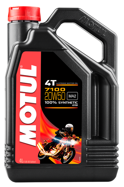 MOTUL 7100 Synthetic Oil 20W50 - 4 Liter