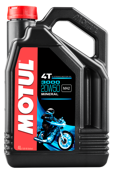 MOTUL 3000 Petroleum Oil 20W50 - Part Number 107319