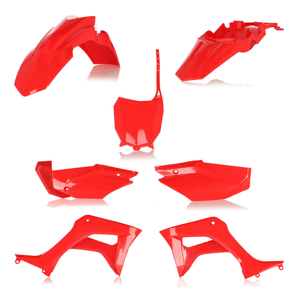 ACERBIS Full Plastic Kit Hon Red - Part Number 2861930227