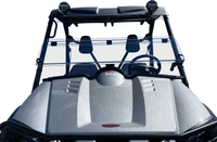 OPEN TRAIL Folding Windshield V000242-12200T - Enhanced Visibility and Airflow