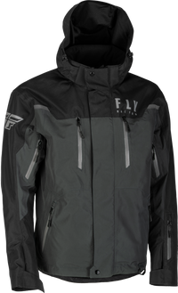 FLY RACING Incline Jacket Black/Charcoal XL - Durable & Stylish Outerwear