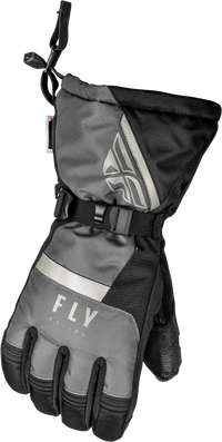 FLY RACING Cascade Gloves Black/Grey XL - Ultimate Protection and Comfort