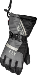 FLY RACING Cascade Gloves Black/Grey XS - Ultimate Grip and Comfort