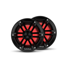 Rockford Fosgate M1 6in. Color Optix Marine 2-Way Speakers (Pair) - Black