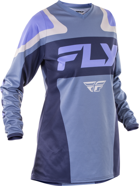 FLY RACING Women's F 16 Jersey - Stone/Lavender - Part Number 378-821M