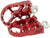 Bmx Style Foot Pegs Red