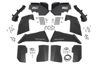 Rough Country | Inner Fenders | FR & RR | Vertex | Jeep Wrangler JK/Wrangler Unlimited  (07-18) | 10511V