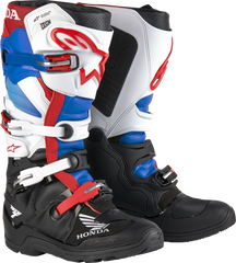 Alpinestars Tech 7 Enduro Drystar Black/White/Blue/Red Size 9