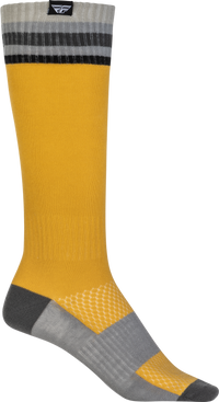 Youth Mx Socks Thin Yellow