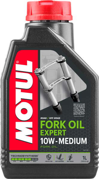 MOTUL Fork Oil Expert 10W 1L - Semi-Synthetic Performance