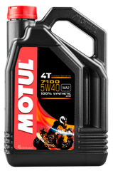 MOTUL 7100 4T 5W40 4 Liter - High Performance Synthetic Motor Oil