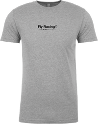 FLY RACING Lost Tee Dark Grey Heather - Part Number 354-0323S