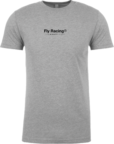 FLY RACING Lost Tee Dark Grey Heather - Part Number 354-0323S