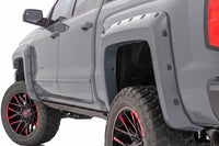 Rough Country | Pocket Fender Flares | 5'9" Bed | G1C Overcast | Chevy Silverado 1500 (14-18 & Classic) | F-C11413A-G1C