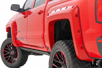 Rough Country | Pocket Fender Flares | 5'9" Bed | GCN Victory Red | Chevy Silverado 1500 (14-18 & Classic) | F-C11413A-GCN