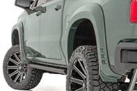 Rough Country | SF1 Fender Flares | GBD Cypress Gray | Chevy Silverado 1500 2WD/4WD (19-26) | F-C319201A-GBD