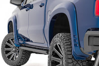 Rough Country | SF1 Fender Flares | G1K Deep Ocean Blue | Chevy Silverado 1500 2WD/4WD (19-26) | F-C319201A-G1K