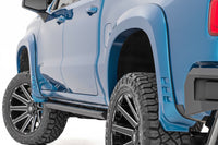 Rough Country | SF1 Fender Flares | GLT Glacier Blue | Chevy Silverado 1500 2WD/4WD (19-26) | F-C319201A-GLT