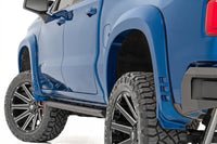 Rough Country | SF1 Fender Flares | GJV Riptide Blue | Chevy Silverado 1500 2WD/4WD (19-26) | F-C319201A-GJV