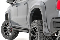 Rough Country | SF1 Fender Flares | G9K Satin Steel | Chevy Silverado 1500 2WD/4WD (19-26) | F-C319201A-G9K