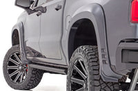 Rough Country | SF1 Fender Flares | GXD Sterling Grey Metallic | Chevy Silverado 1500 (19-26) | F-C319201A-GXD