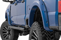 Rough Country | Pocket Fender Flares | E9 Argon Blue | Ford F-250/F-350 Super Duty (23-26) | F-F20231-E9