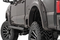 Rough Country | Pocket Fender Flares | M7 Carbonized Gray | Ford F-250/F-350 Super Duty (23-26) | F-F20231-M7