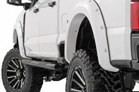 Rough Country | Pocket Fender Flares | YZ Oxford White | Ford F-250/F-350 Super Duty (23-26) | F-F20231-YZ