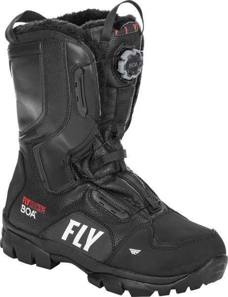 FLY RACING Marker Boa Boot Black Size 12 - Ultimate Comfort and Performance