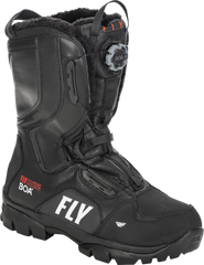 FLY RACING Marker Boa Boot Black Size 12 - Ultimate Comfort and Performance