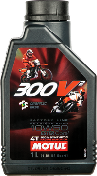 MOTUL 108586 300v2 4T Competition Synthetic Oil 10W50 - 1 Liter
