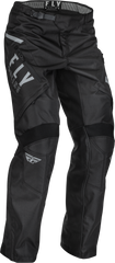 FLY RACING Patrol Over Boot Pants - Black/White - Size 34